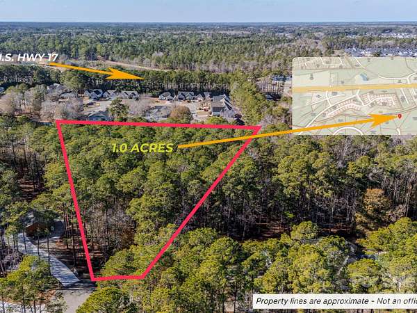 1 Acre of Residential Land for Sale in Calabash, North Carolina