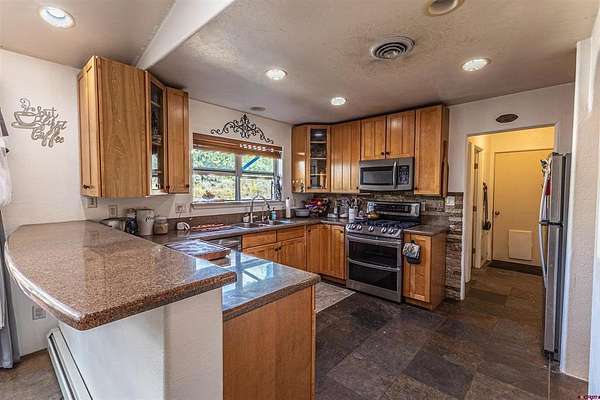 2 Acres of Residential Land with Home for Sale in Aztec, New Mexico