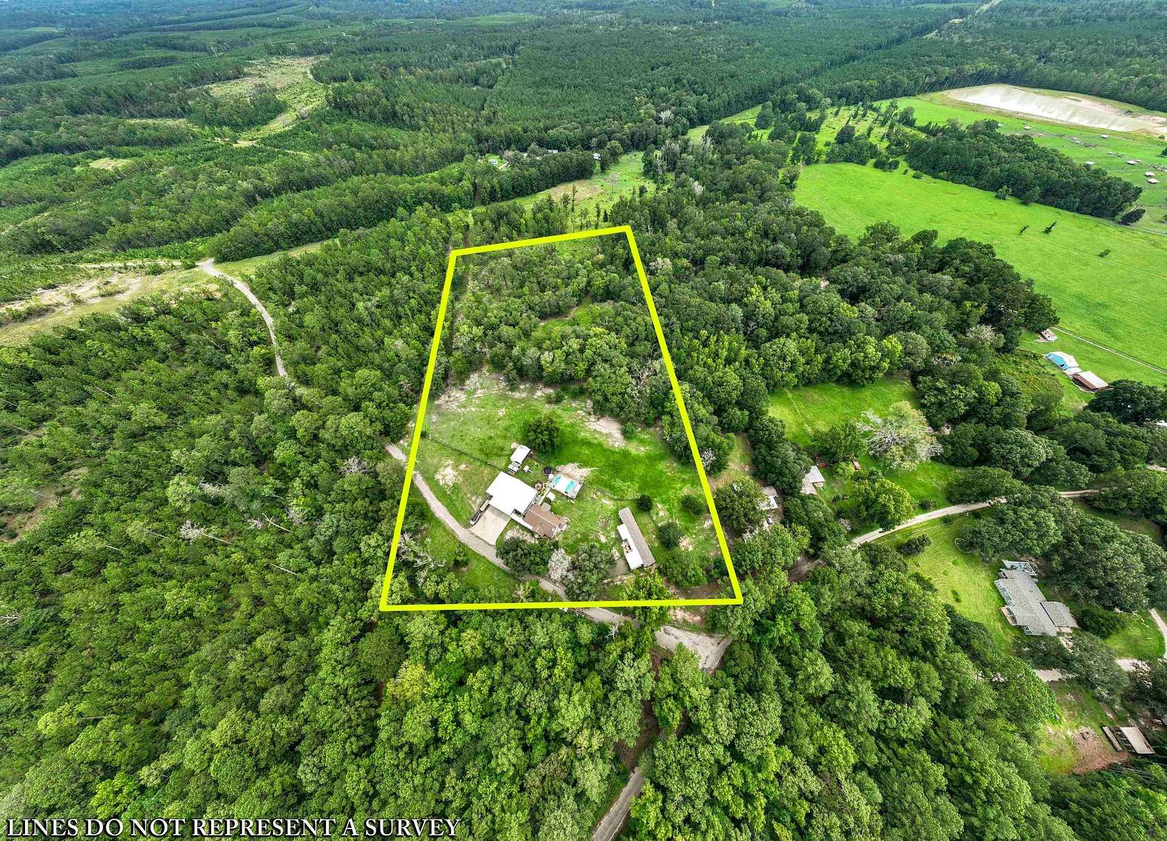 10.9 Acres of Land for Sale in Brookeland, Texas