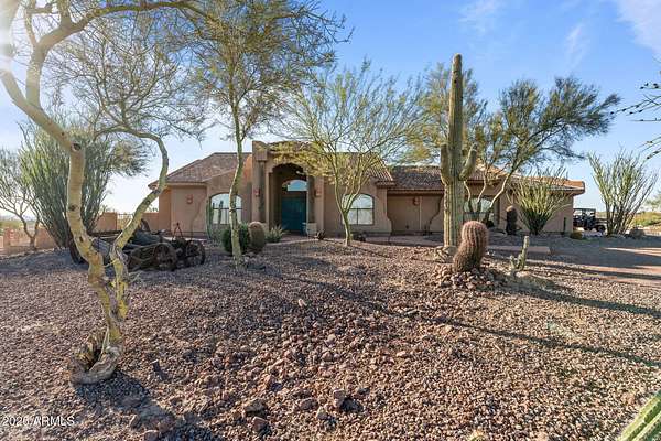 14 Acres of Land with Home for Sale in Wickenburg, Arizona