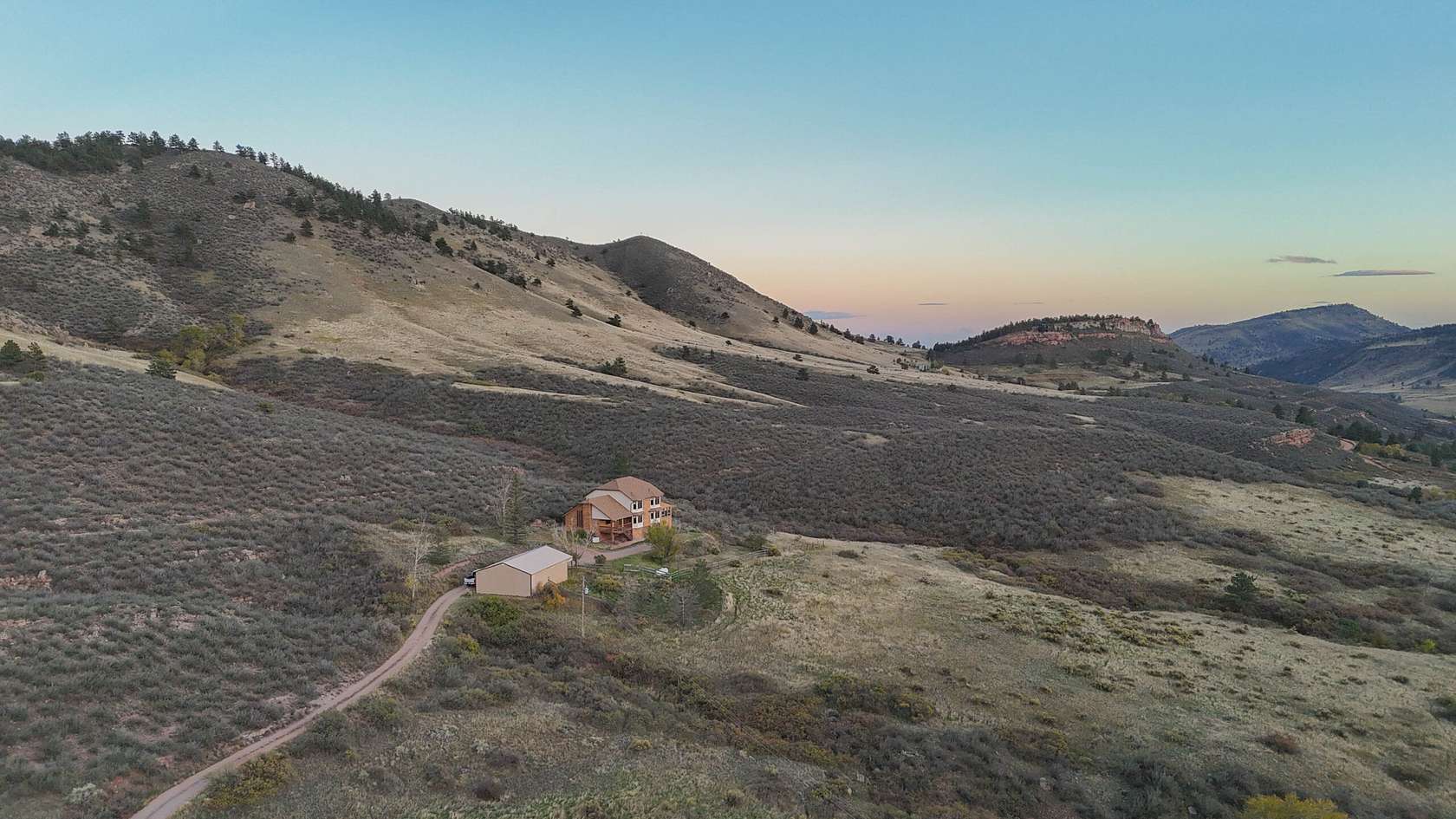 243 Acres of Land with Home for Sale in Lyons, Colorado