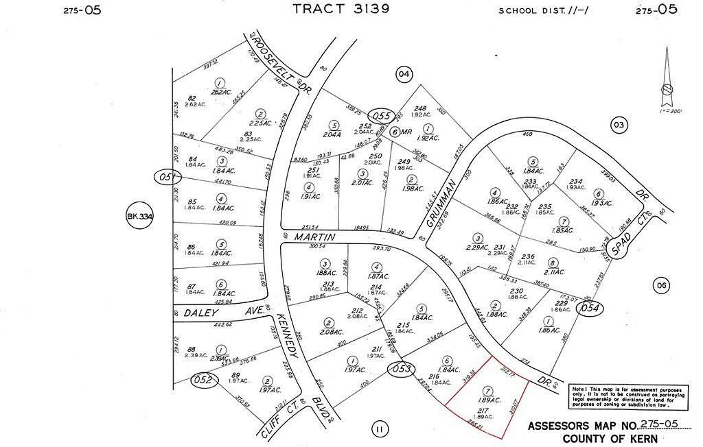 1.89 Acres of Residential Land for Sale in California City, California