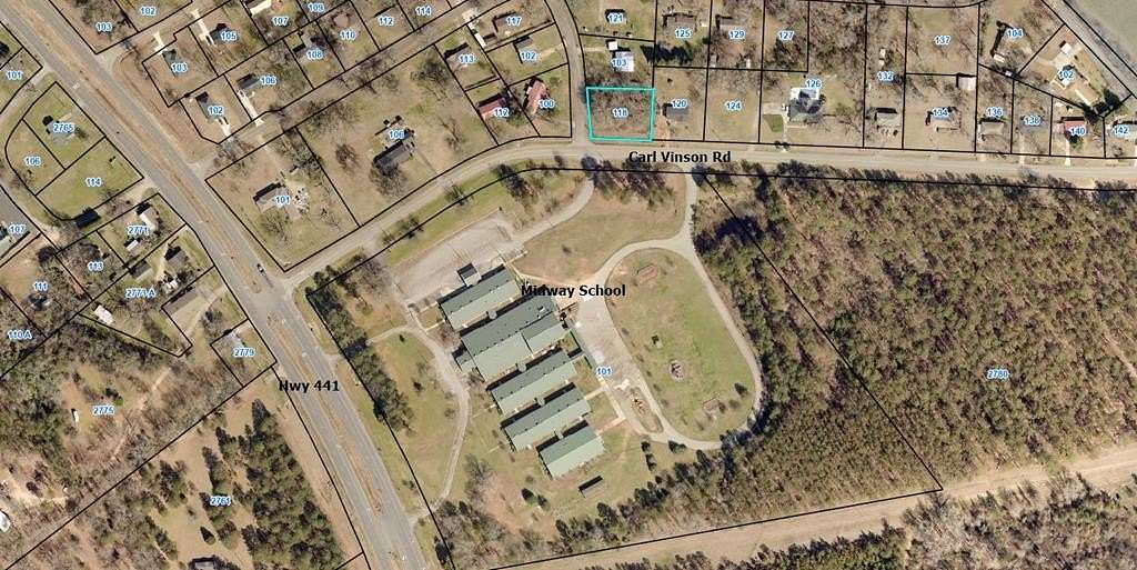 0.48 Acres of Residential Land for Sale in Milledgeville, Georgia