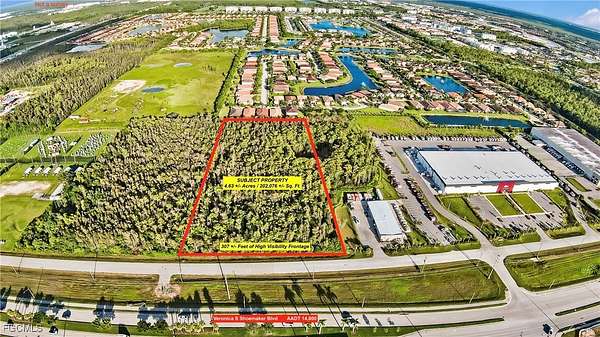 4.64 Acres of Commercial Land for Sale in Fort Myers, Florida