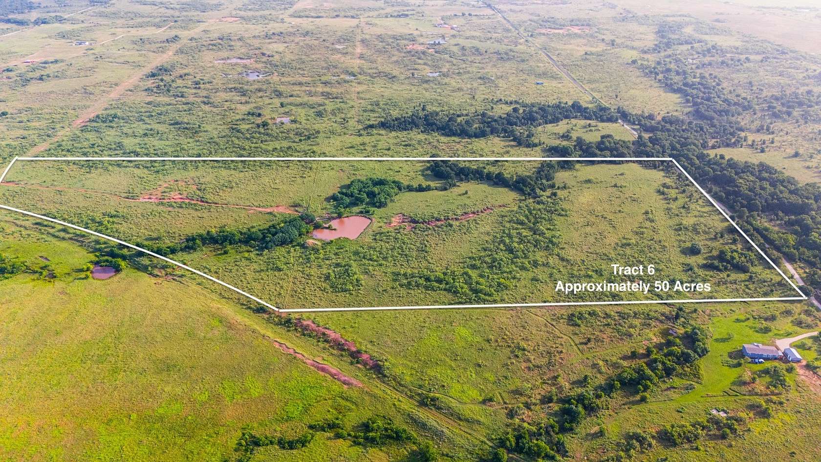 50 Acres of Land for Sale in Ringgold, Texas