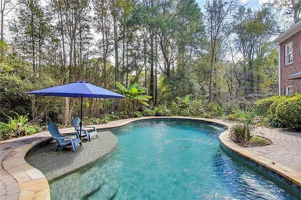 1.5 Acres of Residential Land with Home for Sale in Lilburn, Georgia