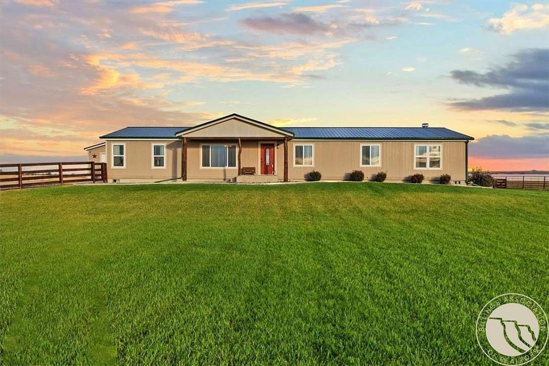 6 Acres of Land with Home for Sale in Worden, Montana