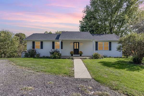 16.7 Acres of Land with Home for Sale in Dry Ridge, Kentucky