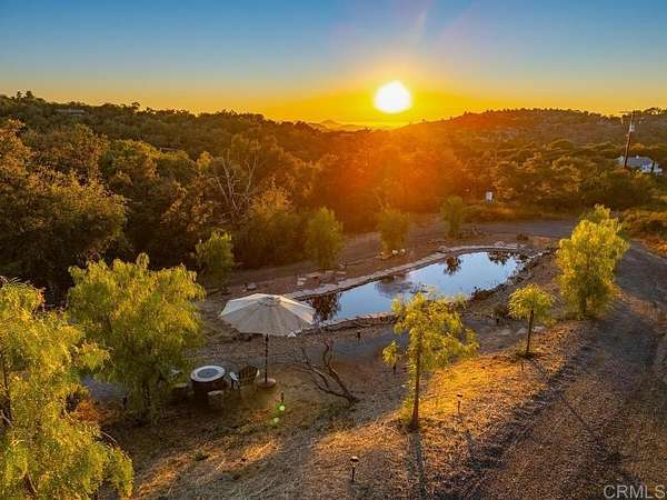 6.84 Acres of Land with Home for Sale in Julian, California