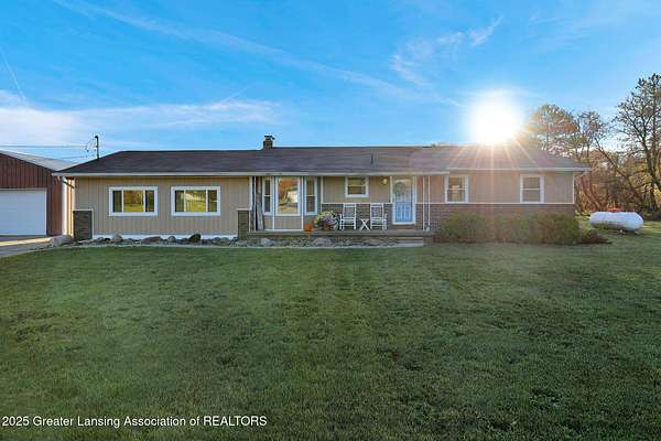 2 Acres of Residential Land with Home for Sale in Byron, Michigan