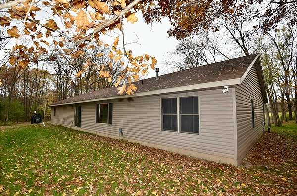 20 Acres of Recreational Land with Home for Sale in Ogilvie, Minnesota