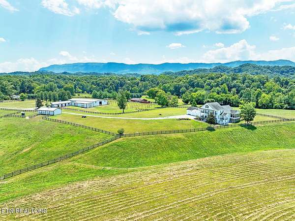23 Acres of Agricultural Land with Home for Sale in Seymour, Tennessee