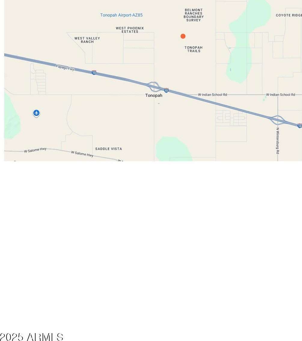 10 Acres of Residential Land for Sale in Tonopah, Arizona