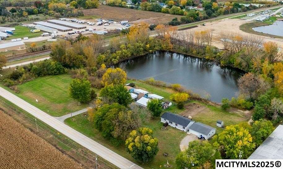 12 Acres of Land with Home for Sale in Clear Lake, Iowa