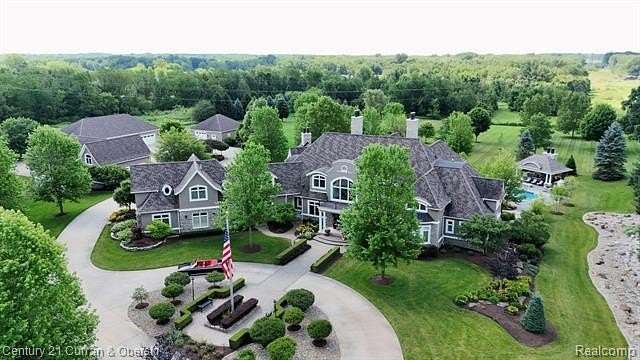 8.79 Acres of Residential Land with Home for Sale in South Lyon, Michigan