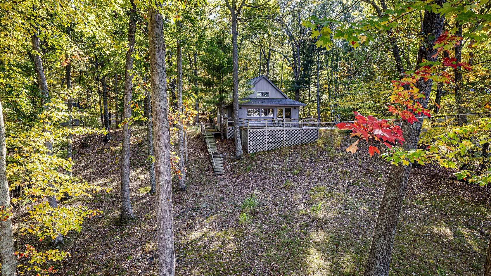 1.86 Acres of Residential Land with Home for Sale in Pentwater, Michigan