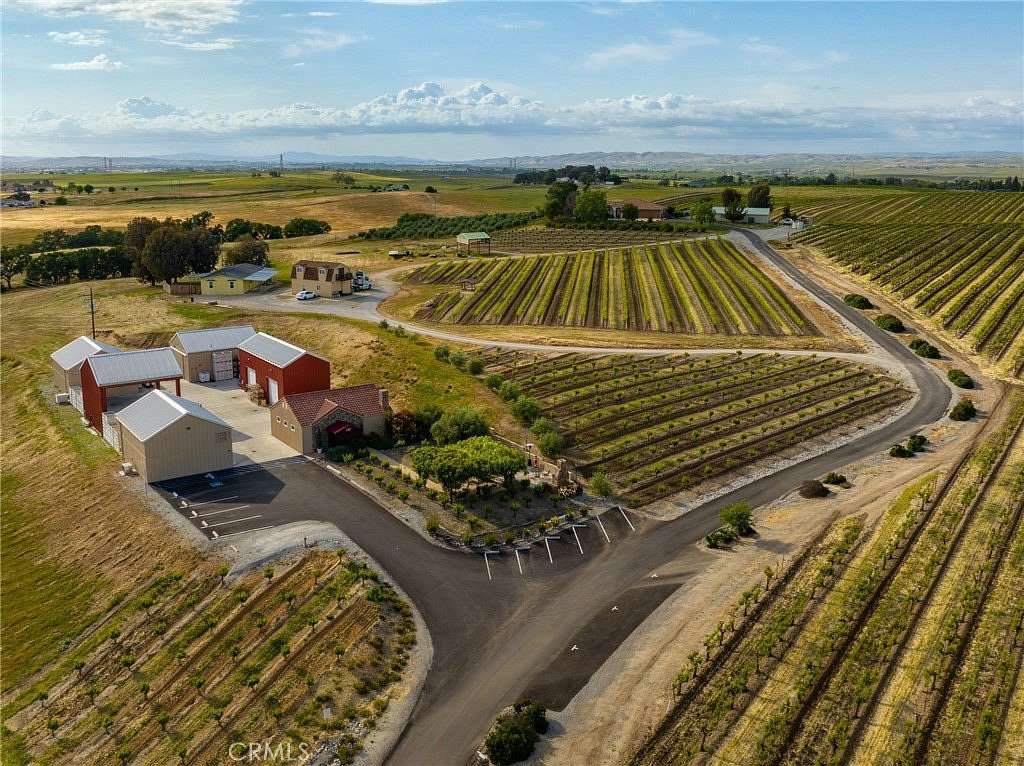 84.9 Acres of Agricultural Land with Home for Sale in Paso Robles, California