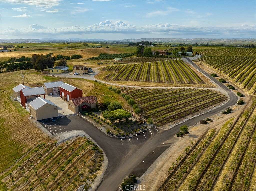 84.9 Acres of Agricultural Land with Home for Sale in Paso Robles, California