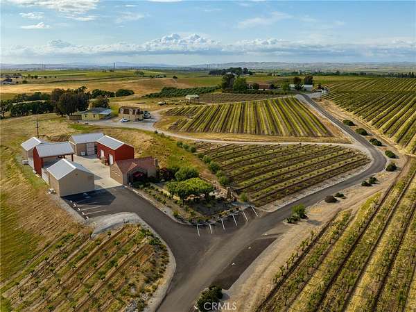 84.9 Acres of Agricultural Land with Home for Sale in Paso Robles, California