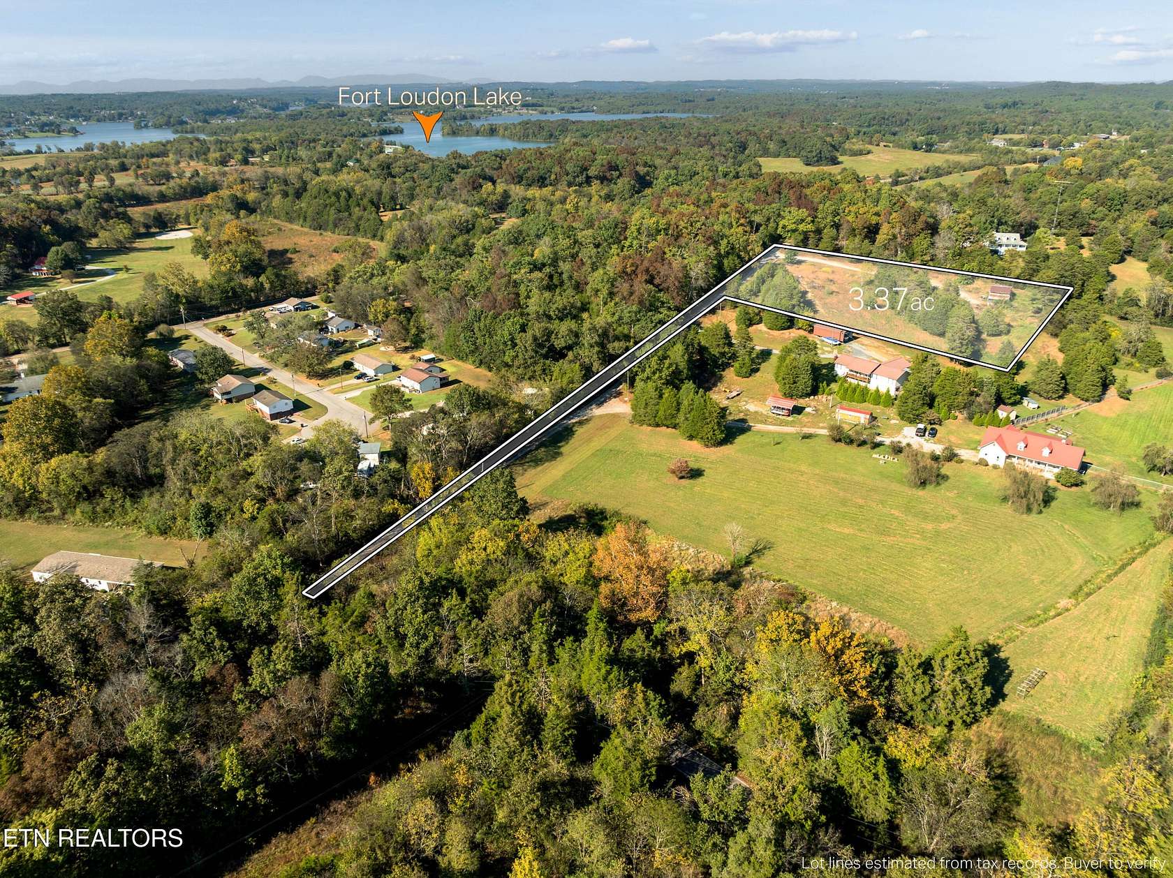 3.37 Acres of Residential Land for Sale in Friendsville, Tennessee