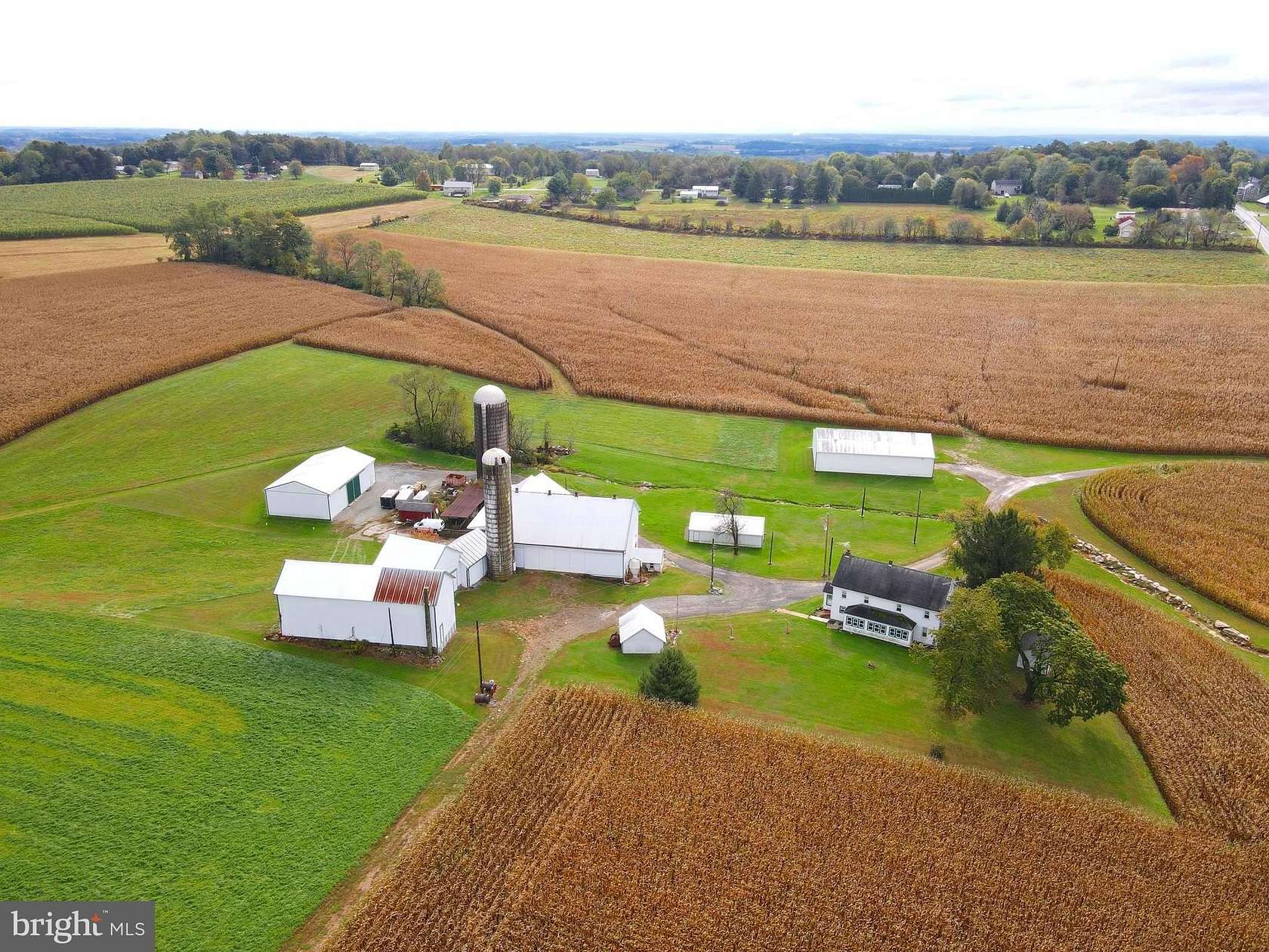 124 Acres of Agricultural Land with Home for Auction in Holtwood, Pennsylvania