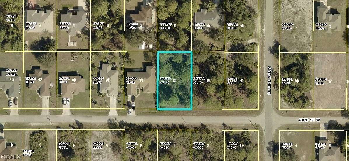 0.25 Acres of Residential Land for Sale in Lehigh Acres, Florida