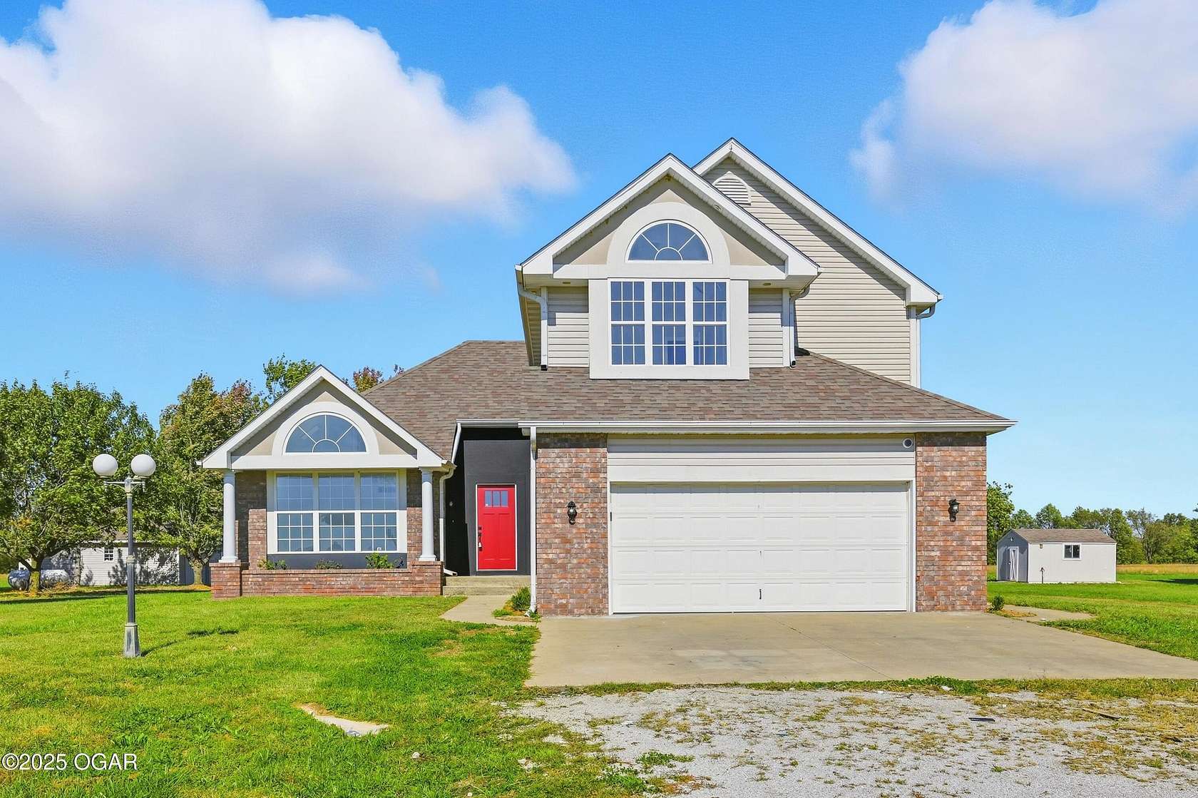 9 Acres of Residential Land with Home for Sale in Asbury, Missouri