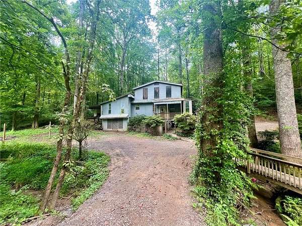 2 Acres of Residential Land with Home for Sale in Ellijay, Georgia