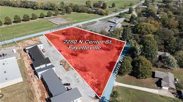 2.5 Acres of Improved Mixed-Use Land for Sale in Fayetteville, Arkansas