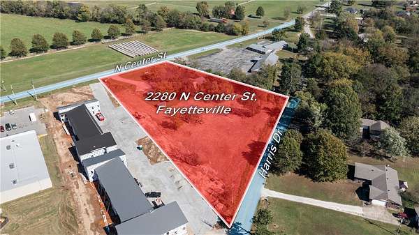 2.5 Acres of Improved Mixed-Use Land for Sale in Fayetteville, Arkansas