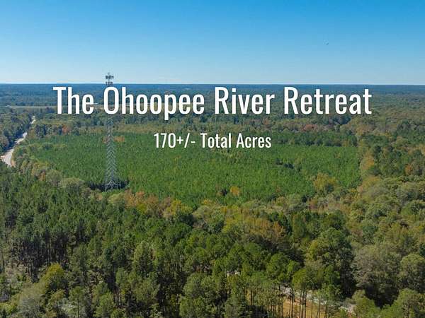 170 Acres of Recreational Land with Home for Auction in Harrison, Georgia