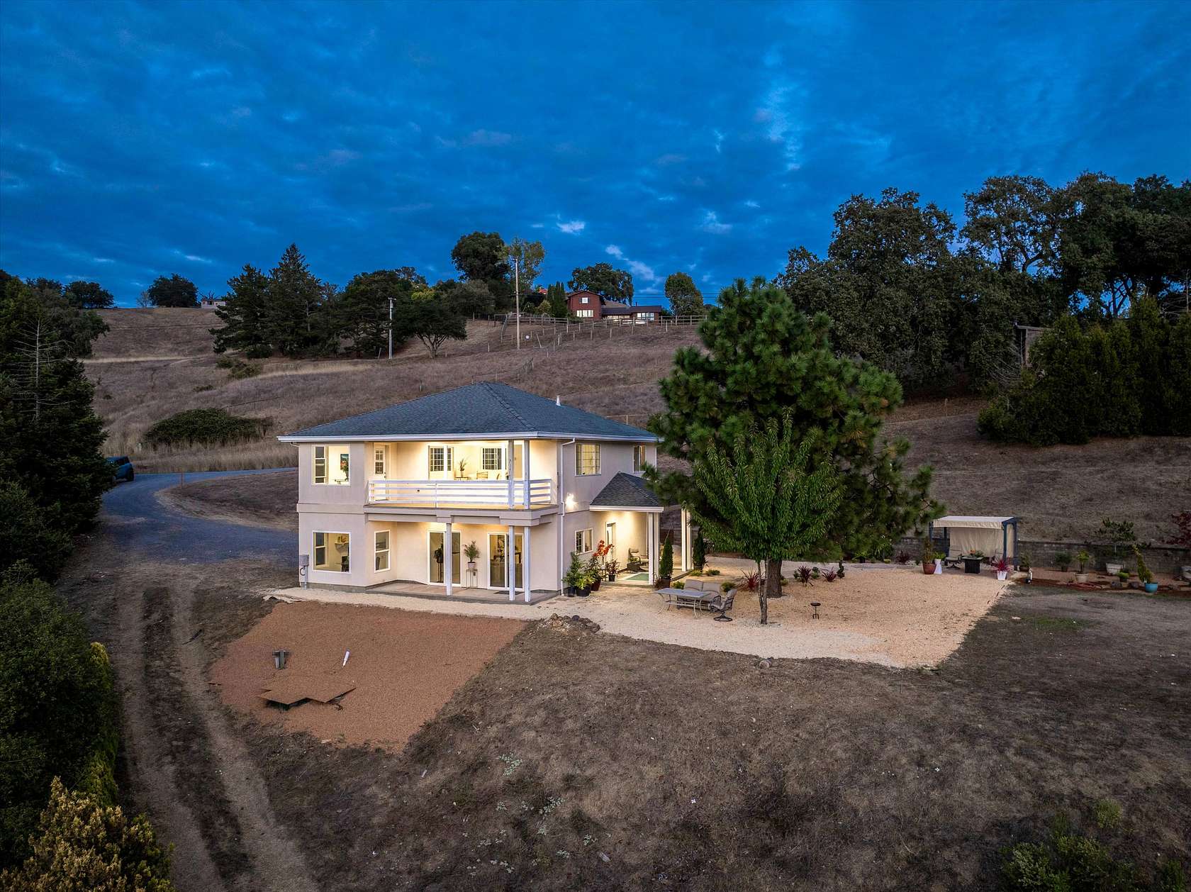 10.8 Acres of Land with Home for Sale in Penngrove, California