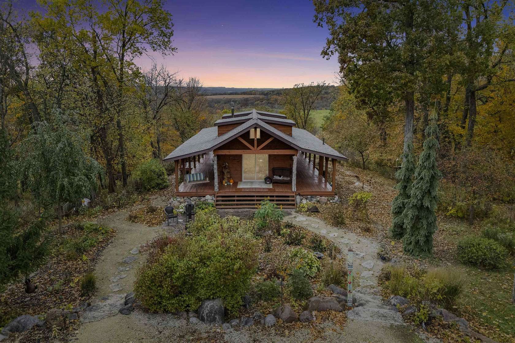 4.2 Acres of Land with Home for Sale in Harpers Ferry, Iowa