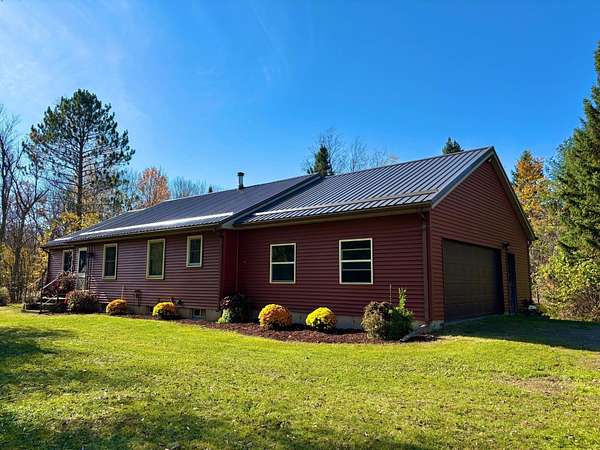 21.1 Acres of Land with Home for Sale in Prentice, Wisconsin