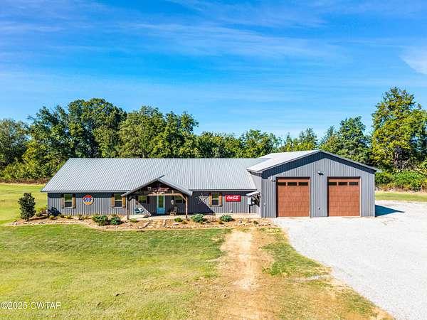 7 Acres of Residential Land with Home for Sale in Bells, Tennessee