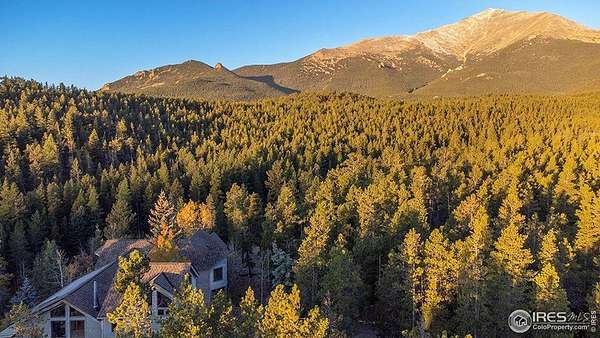 25.6 Acres of Land with Home for Sale in Allenspark, Colorado