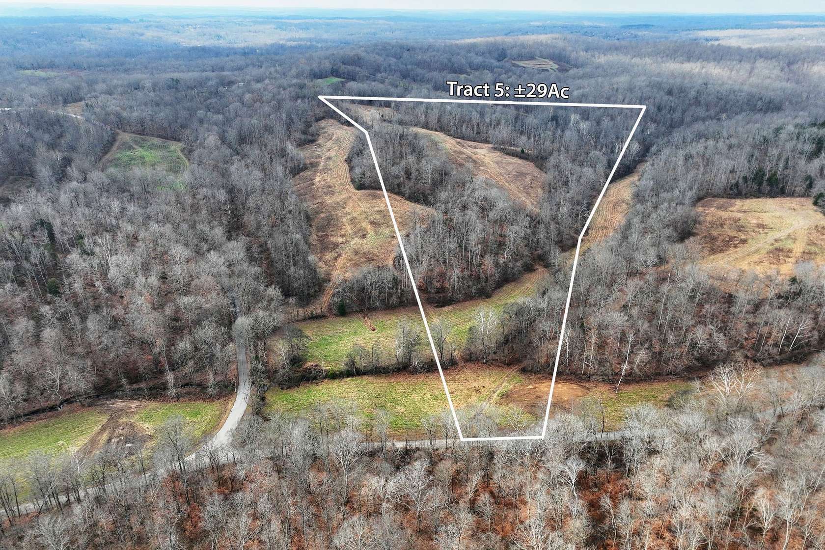 29 Acres of Land for Sale in Indian Mound, Tennessee