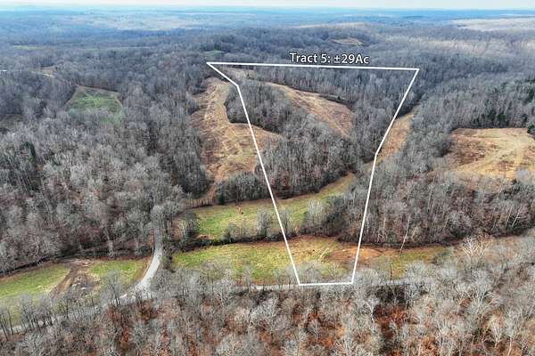 29 Acres of Recreational & Residential Land for Sale in Indian Mound, Tennessee