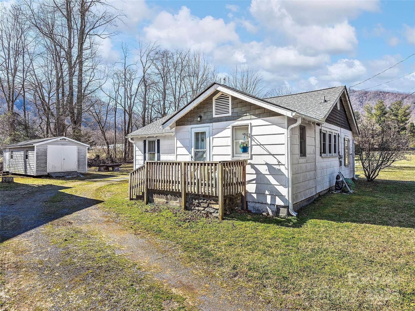 1.54 Acres of Residential Land with Home for Sale in Maggie Valley, North Carolina