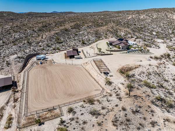 5 Acres of Land with Home for Sale in Wickenburg, Arizona