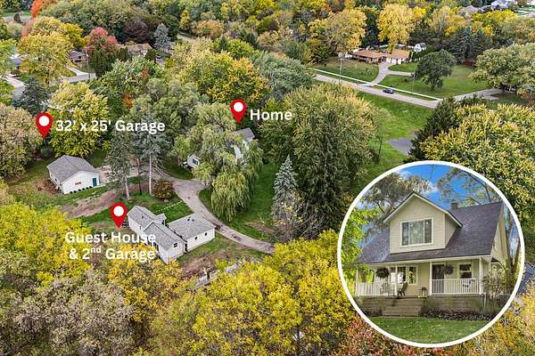 5.62 Acres of Residential Land with Home for Sale in Grand Rapids, Michigan