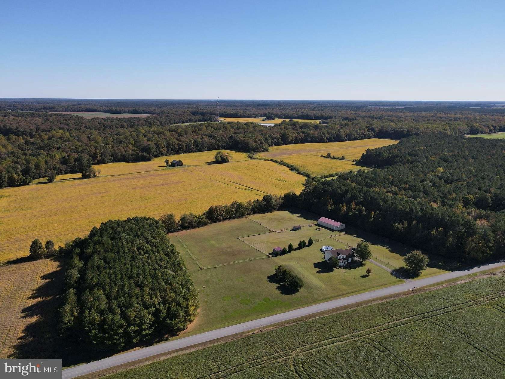 7 Acres of Land with Home for Sale in Federalsburg, Maryland