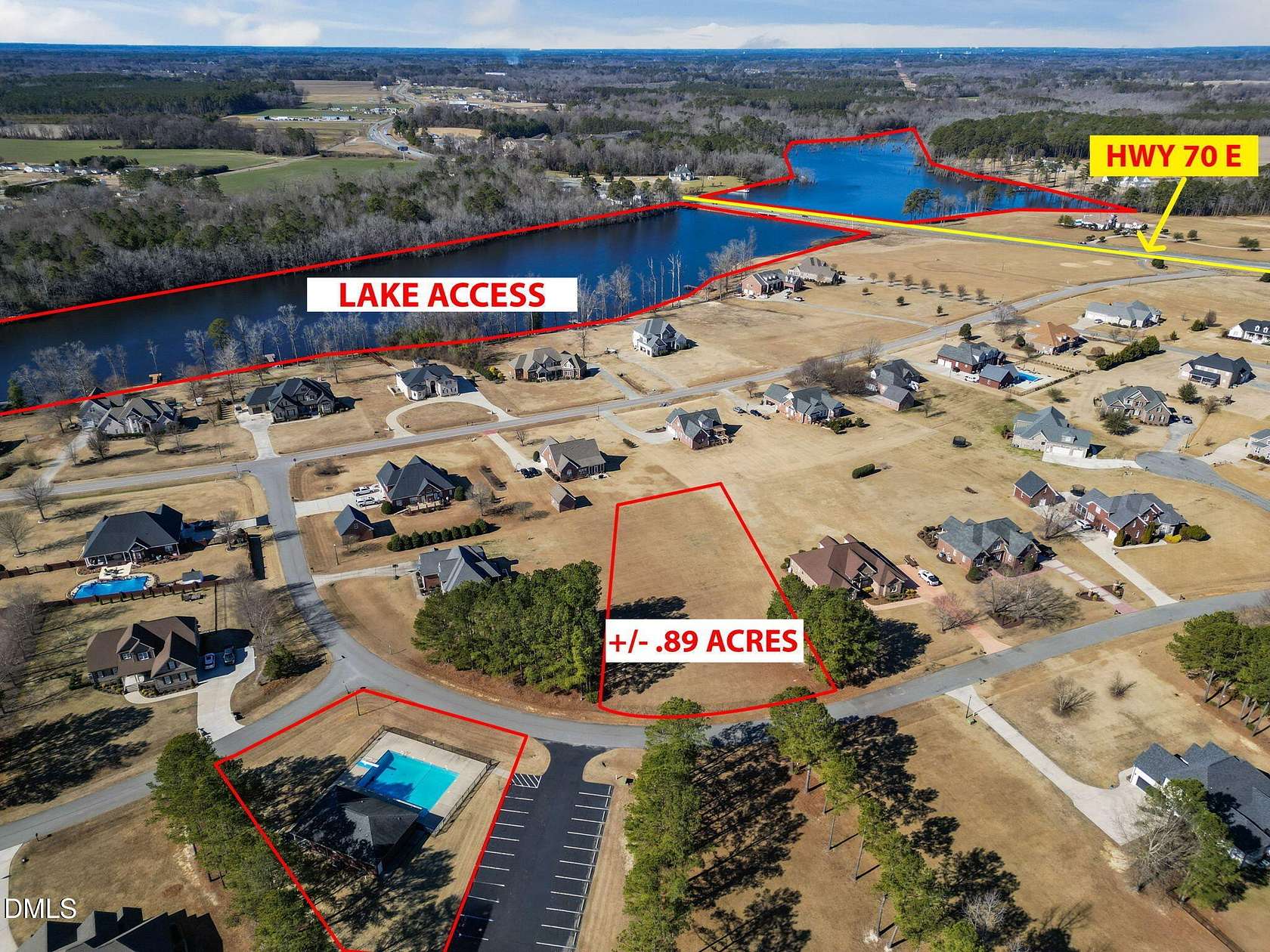 0.89 Acres of Residential Land for Sale in Princeton, North Carolina