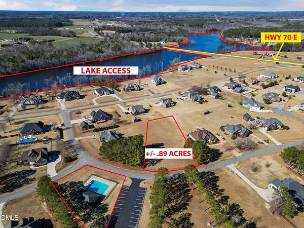 0.89 Acres of Residential Land for Sale in Princeton, North Carolina