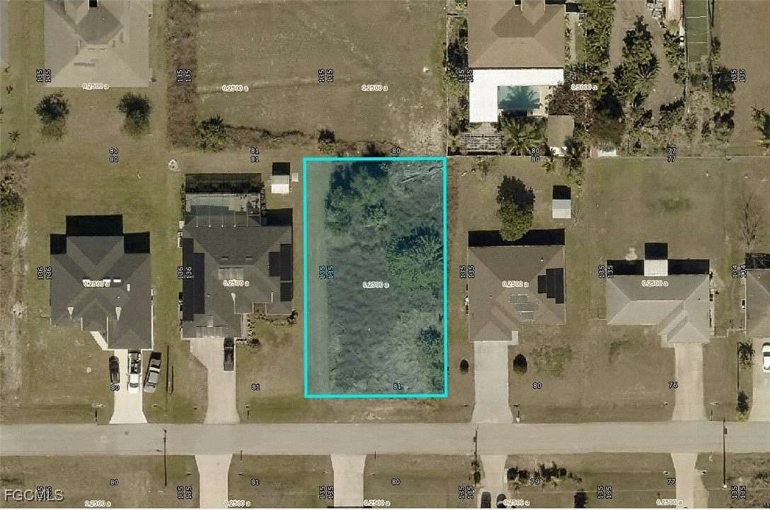 0.25 Acres of Residential Land for Sale in Lehigh Acres, Florida