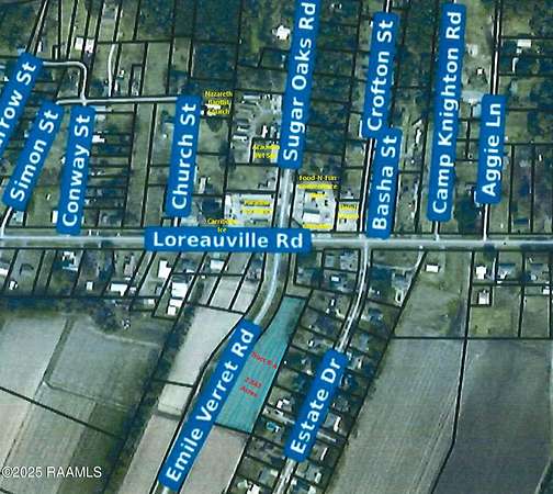 2.84 Acres of Residential Land for Sale in New Iberia, Louisiana