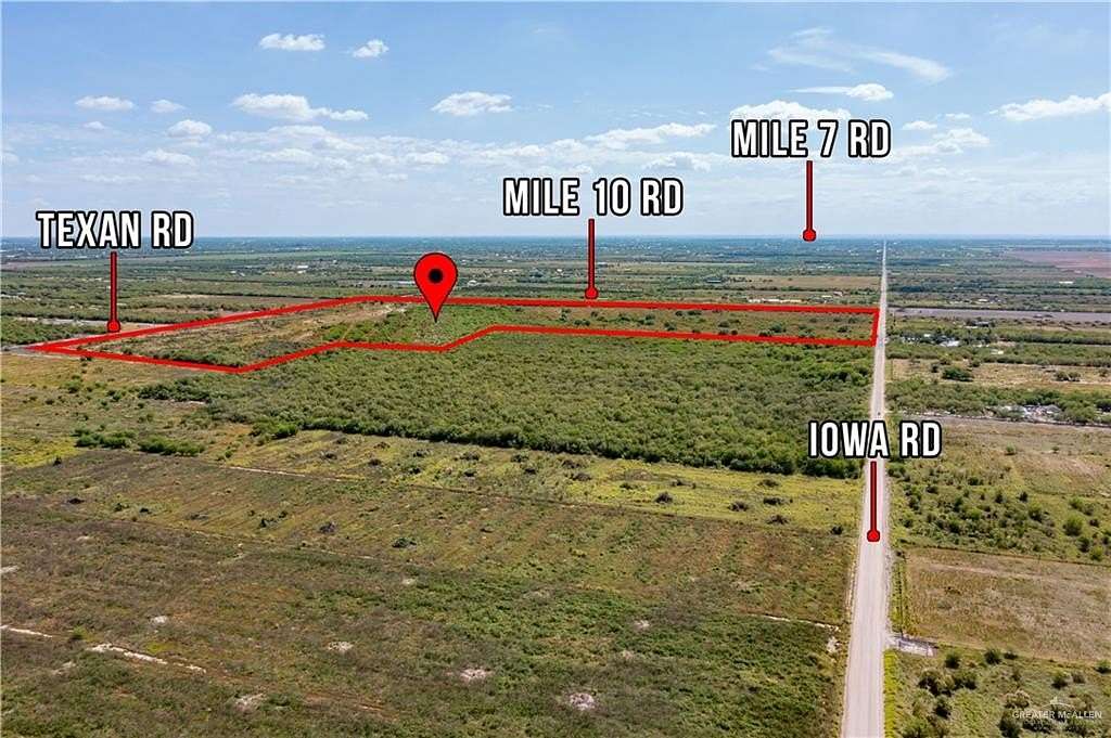 105 Acres of Agricultural & Residential Land for Sale in Mission, Texas