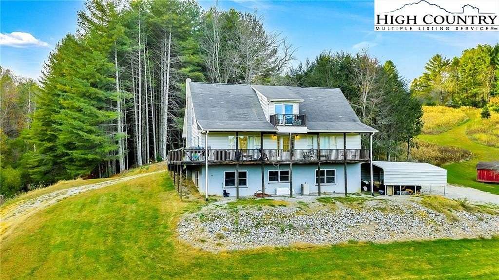 42.7 Acres of Land with Home for Sale in Mouth of Wilson, Virginia