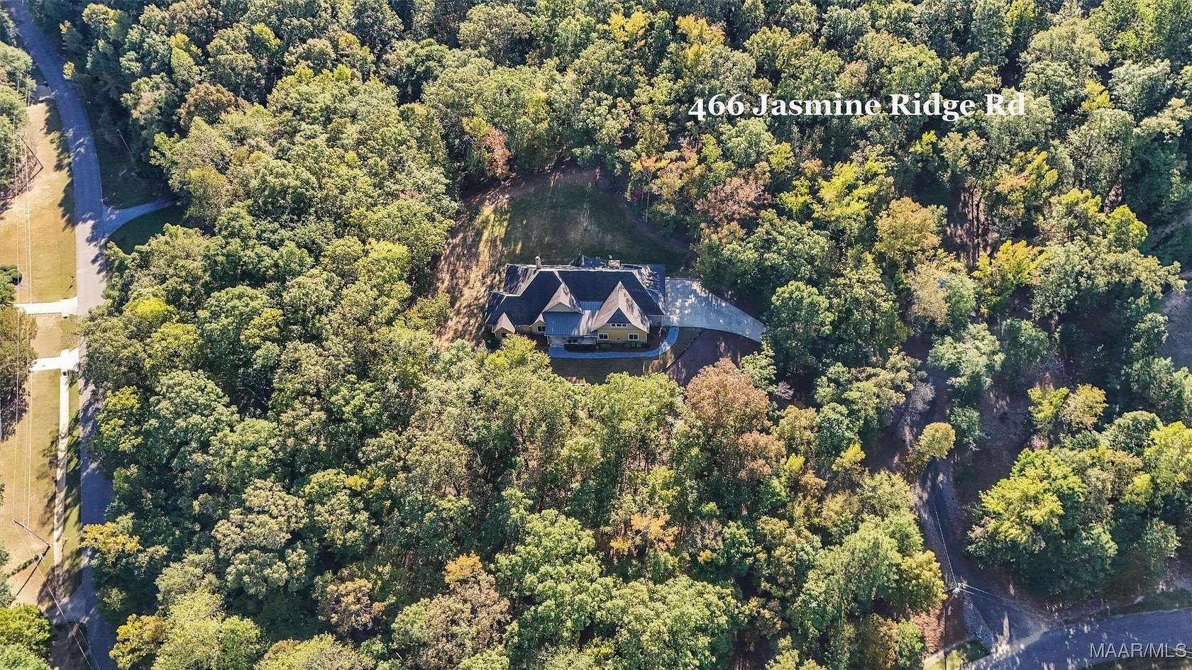 4.29 Acres of Land with Home for Sale in Wetumpka, Alabama