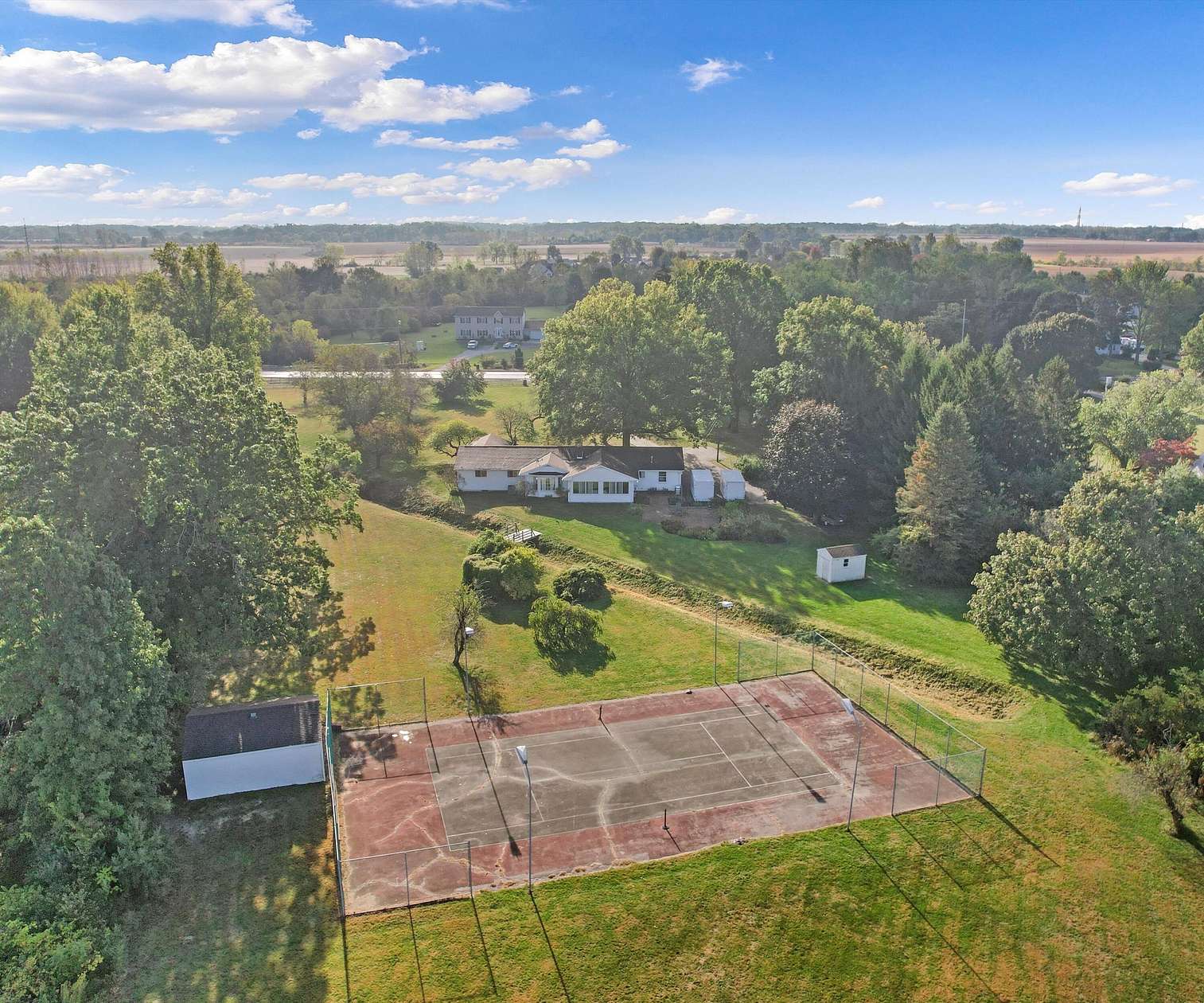 6.6 Acres of Residential Land with Home for Sale in Monroe, Michigan